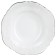Round bernadotte salad, decor "Decol, Platinum layering", 19 cm