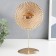 Summary Metal for 1 candle "Ethnic Circle" gold 25.5x13.5x11 cm