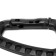 Tactical carbine d-shaped tundra, 84x56x7 mm, black color