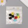 Beads for creativity tree "School everyday life" set 10 pcs 1.6x1.6x1.6 cm