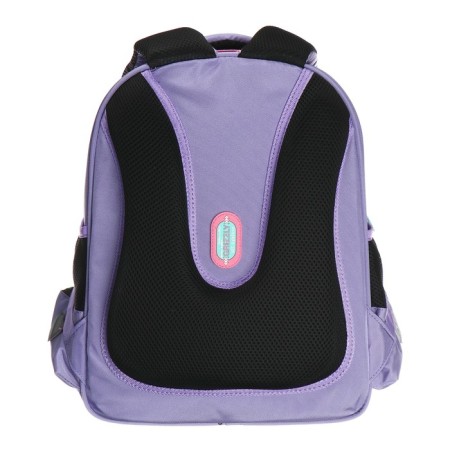 Frame backpack 36 x 28 x 20 cm, Grizzly, + keychain, lilac-5