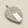 SLAR HOME-2 kitchen "Green Leaves" 26x18 cm, 100% flax, synthetic winterizer, 200g/m2