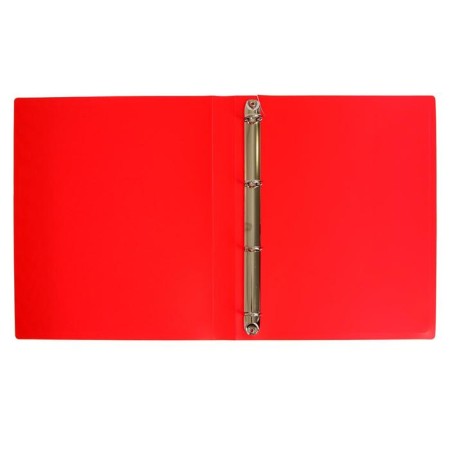 Folder on 4 rings A4, Calligrata, 25 mm, 500 μm, red-1