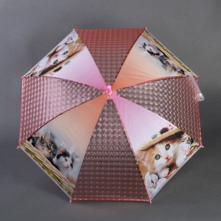 Children's umbrella 3D "Fashionable cat", d = 80 cm-1