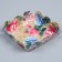 Cookie box, confectionery packaging with PVC lid, “for you”, 10.5 x 10.5 x 3 cm