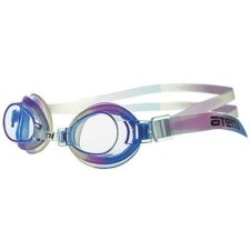 ATEMI S304 swimming glasses, children's, PVC/silicone, blue/lilac/white