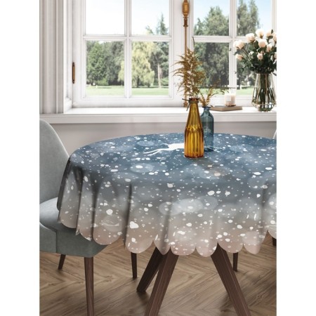 The tablecloth “Flying Deer”, Round, Saten, D = 150 cm