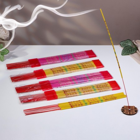 Buddhist incense "Rose, Sun Sandal", set of 120 pcs (40 cm)