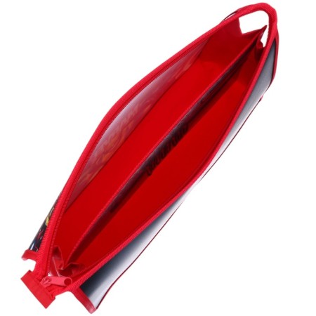 Plastic A4 folder, with zipper, spider-man-2