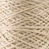 Knitting cord 100% polyester 1mm 200m/75 ± 10g (03-light-beige)