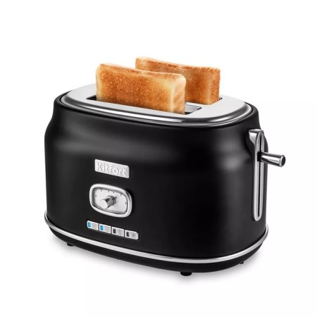 Toster KT-2075-2, 815 W, 6 modes, 2 toasts, black