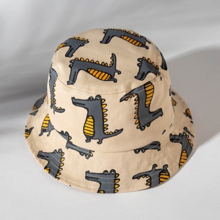 Panama Children's Minaku "Crocodiles", beige color, rr 52-54