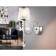 Wall lamp with lampshade and crystal Ambrella Light, Traditional, TR4595, 1HE14, color chromium