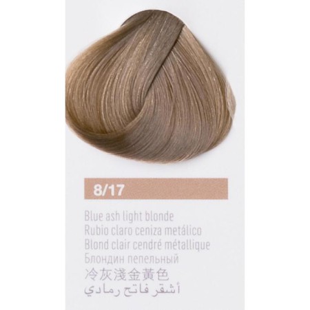Lakme Collage Cream-Color, tone 8/17 Light-white ash-metallic, 60 ml