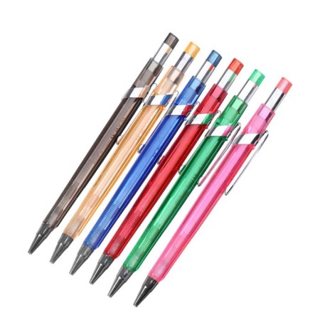 Automatic pencil 0.5 mm, triangular, tinted, mix-2