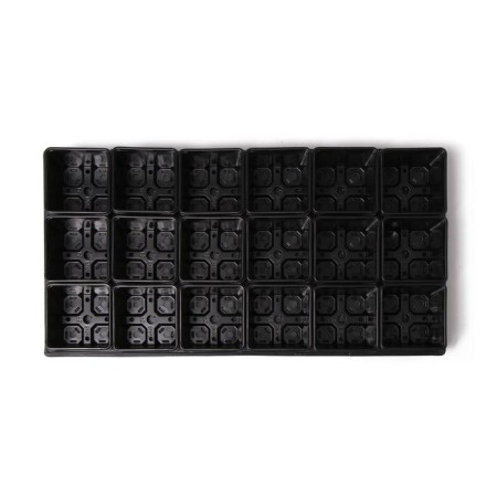 Set for seedlings: glasses of 320 ml (18 pcs.), Patron 51 × 26 cm, Greengo-10