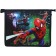 Plastic folder for notebooks A5, on a zipper, Spider-Man