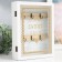 Klyuchnitsa tree 6 hooks "House, cute house" White 20x5.5x26 cm