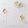 Set of napkins Ethel 40*40 cm- 2 pcs, col. White, 100% cotton, sarzha, 250g/m2