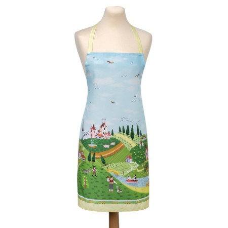 Apron "Ethel: Tuscany" 70x60 cm, 100% cotton, sarzha 190 g/m²-4