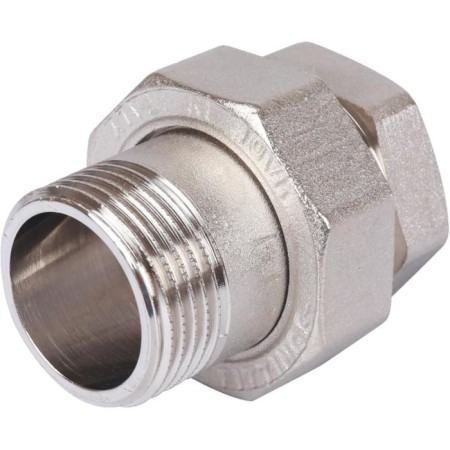 Detacible connection Stout SFT-0045-000001, American, 1 ", nickelized brass-2
