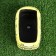 Pot "Bus" yellow, 13x7.5x6.4cm