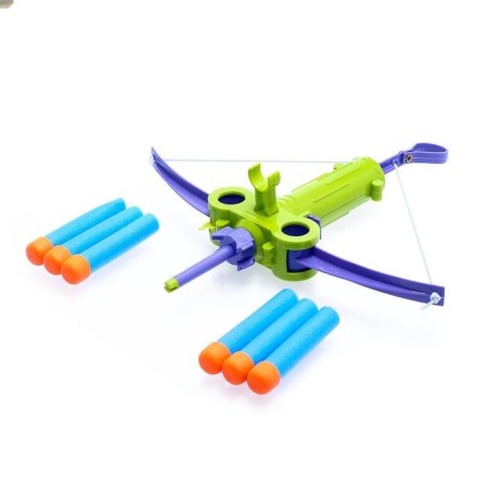The crossbow "Fun shooter", shoots with soft bullets, mix-6