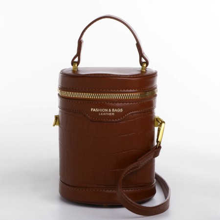 Cross-bodi with lightning, brown color