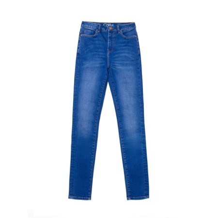 Women's jeans modeling Conte Elegant Skinny, size S, color Washed Royal Blue-3