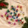 Set of balls plastic D-2 cm, 60 pcs "Melody" Gloss, mix
