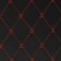 Organizer COFR in the trunk, 55 x 30 x 31 cm, eco-leather, black-red