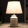 Table lamp 16610/1wt E14 40W white-gold 20x20x32.5 cm Risalux