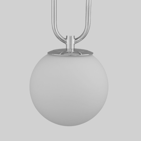 Wall lamp EUROSVET RICHE 70143, E27, 1x40W, 150x150x425 mm, white color, chrome-1