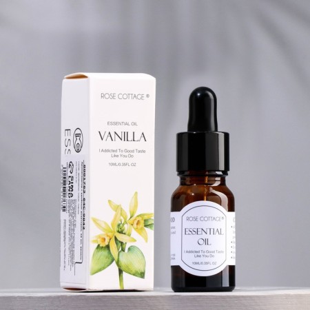Aromatic oil with a convenient dispenser "Rose Cottage Aroma", 10 ml, vanilla