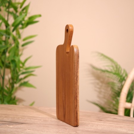 Board of cutting, teak tree 15x33 cm-1