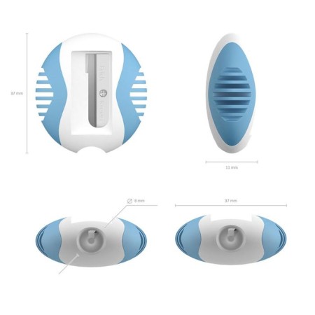Zapochilok 1 hole Erichkrause S-Twist, hole with a diameter of 8 mm, mix-2