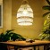 Ceiling Lamp from Rotan "AGUS" 1x120W, E27, 23x23x30 cm