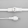 Garland "Curtain" 2 × 9 m, IP44, UMS, white thread, 1800 LED, glow blue, 220 V