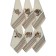 A set of wuffed napkins Diva Afrodita Ceylin "Coffee", size 35x50 cm, 6 pcs