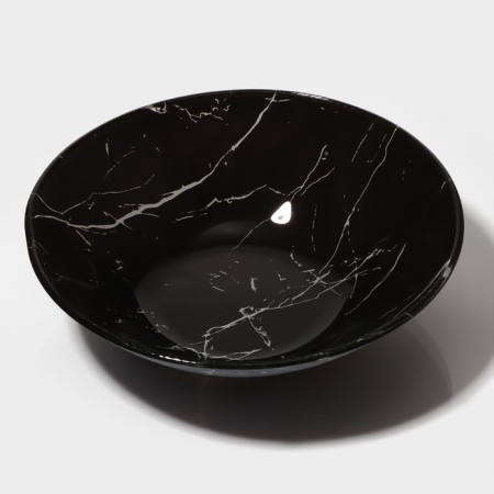 Glass Glass Daulay "Marble Black", 740 ml, 18 × 4.5 cm-2