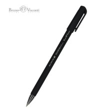 Ballpoint pen Slimwrite. Black, blue rod, node 0.5 mm