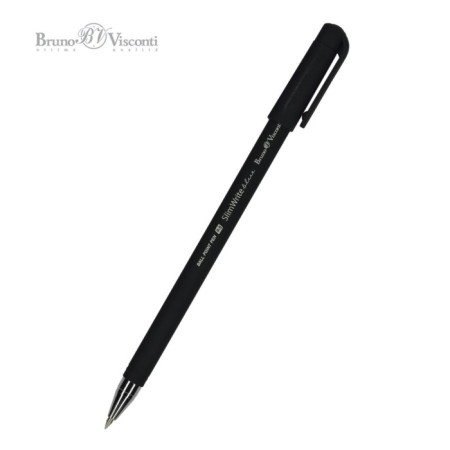 Ballpoint pen Slimwrite. Black, blue rod, node 0.5 mm