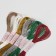 Set of metallized threads of muline, 8 ± 1 m, 6 pcs