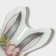 Glass Serving shares "Flower Rabbit", 21 × 13.5 × 1.8 cm