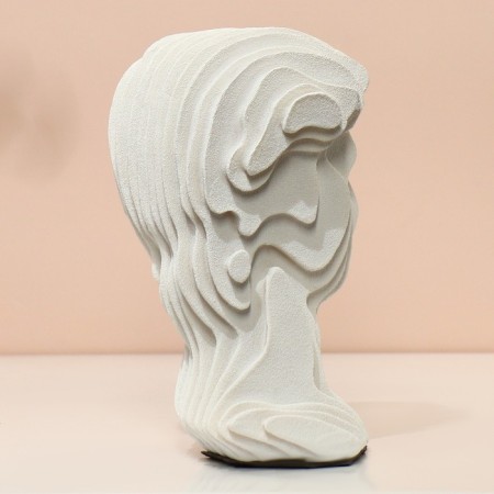 David head figurine 10 x 10 x 16 cm-7