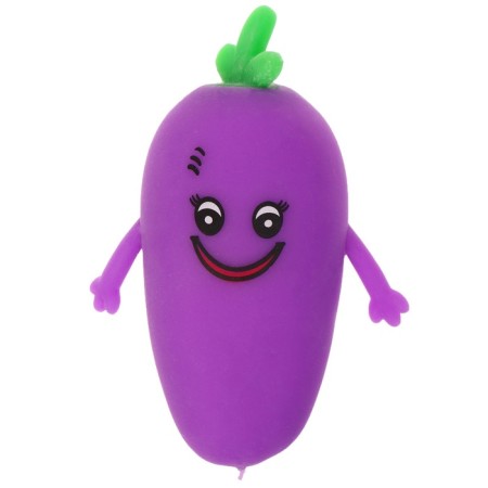 Antistress toy - carrot grove, with paste, set 4 pcs, color mix-1