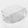 LadOM storage container, 30.5 × 20 × 12 cm, transparent color