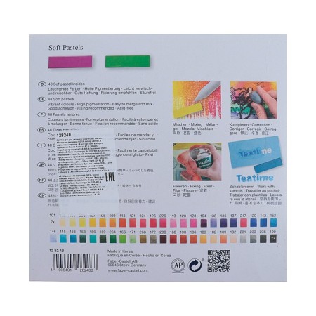 Pastel Dry Artistic Soft Faber-Castell Gofa Mini 48 colors 128248-2