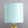 Julius table lamp E14 40W azure 13x13x25 cm Risalux