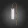 Wall lamp ST LUCE. SL1145.341.01. Callana. 1x60 watts, E27, 10x78 cm, brass color